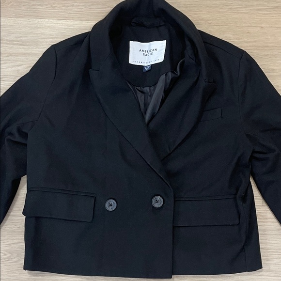 American Eagle Outfitters Classic Black Blazer - Picture 3 of 6